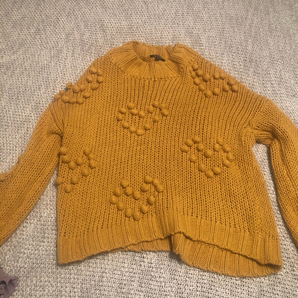 Yellow sweater
